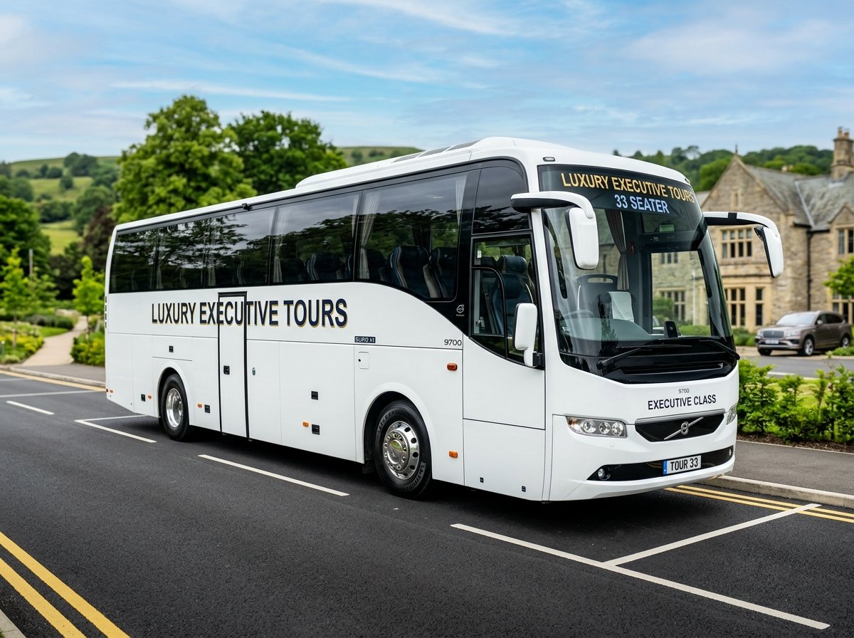 33 Seater Luxury Bus Harsha Tours