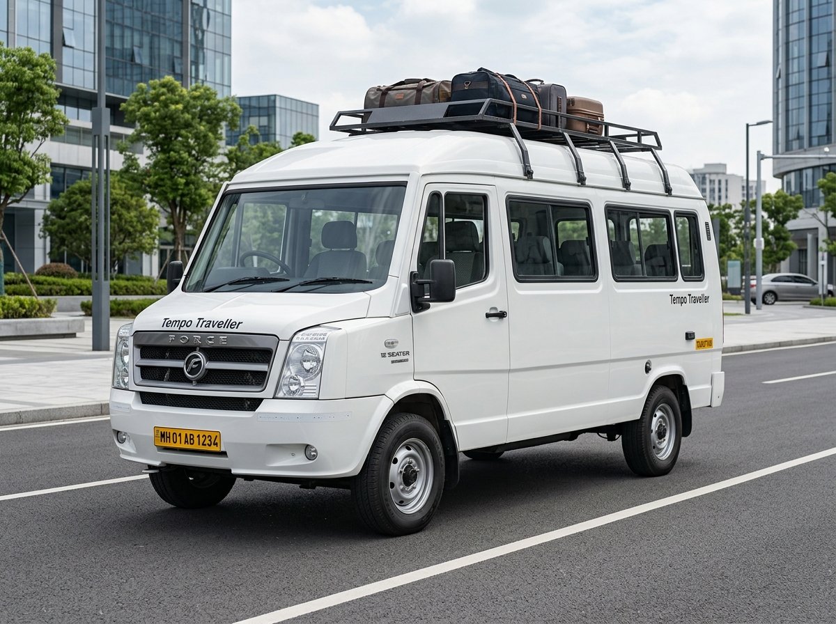 Tempo Traveller Non-AC 12 Seater Harsha Tours